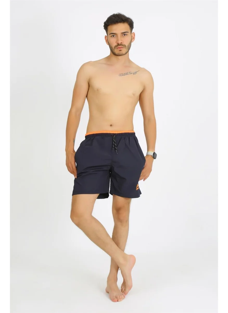 اكبينيز Men's Navy Blue Swim Shorts 27485