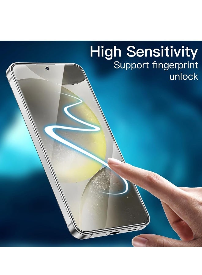 DUSALA Samsung Galaxy S24 Screen Protector HD Clear With 3-Pack Anti-scratch Ultra Resistant Clear Tempered Glass For Samsung Galaxy S24 5G 6.2-inch - Image 3