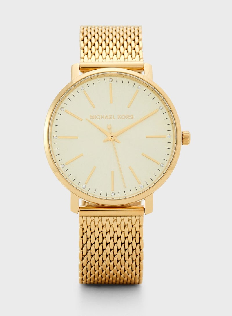 Michael Kors Classic Mesh Strap Analog Watch - Image 1