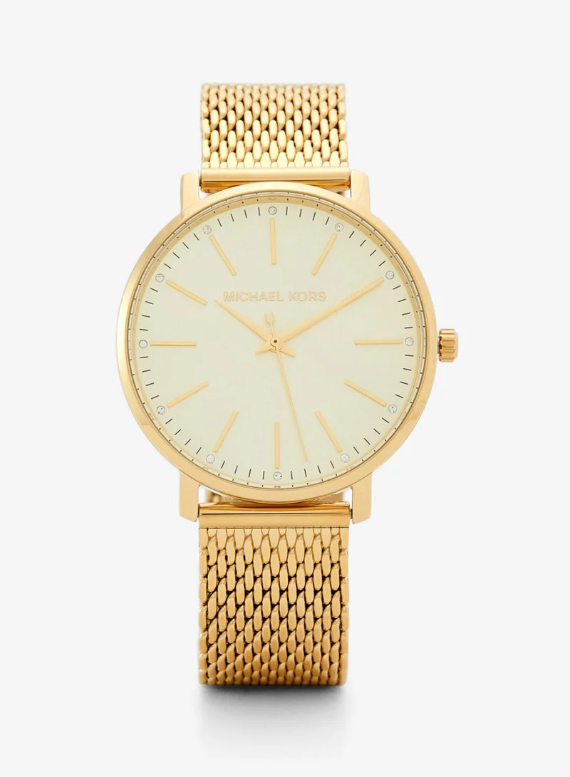 Michael Kors Classic Mesh Strap Analog Watch