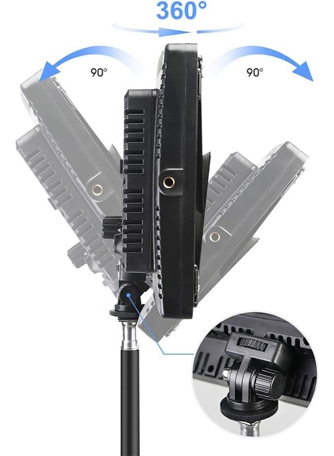 SHOPI 800 LED Pro RGB Studio Light Kit – Rechargeable + Plug-in, Adjustable Bi-Color & RGB Effects for Photographers & Influencers - Image 5