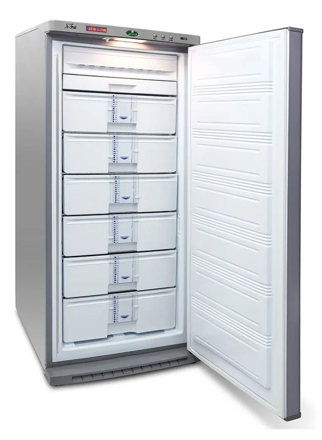 Kiriazi Deep Freezer 6 Drawers 250 Liters, Silver - E250N6/3 - Image 2