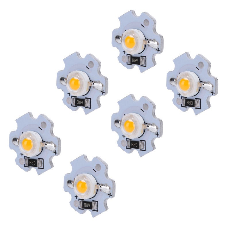 High Power LED: 1W 5V LED Lamp Beads - High Brightness Low Light Decay LED Chips for DIY Lighting Projects, Hobbyist Electronics & Indoor Outdoor Lighting - Image 5