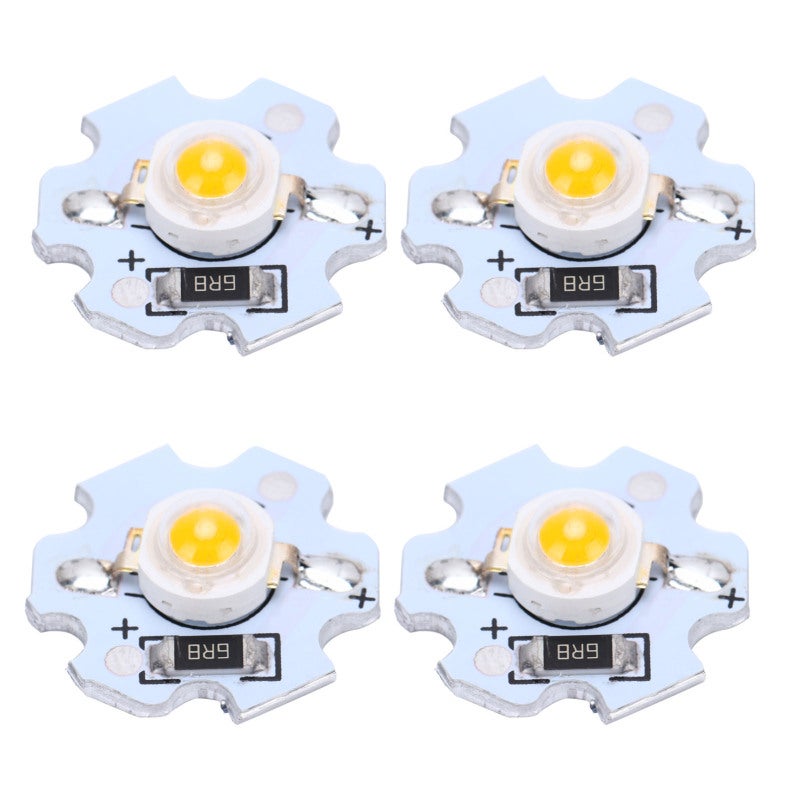 High Power LED: 1W 5V LED Lamp Beads - High Brightness Low Light Decay LED Chips for DIY Lighting Projects, Hobbyist Electronics & Indoor Outdoor Lighting - Image 2