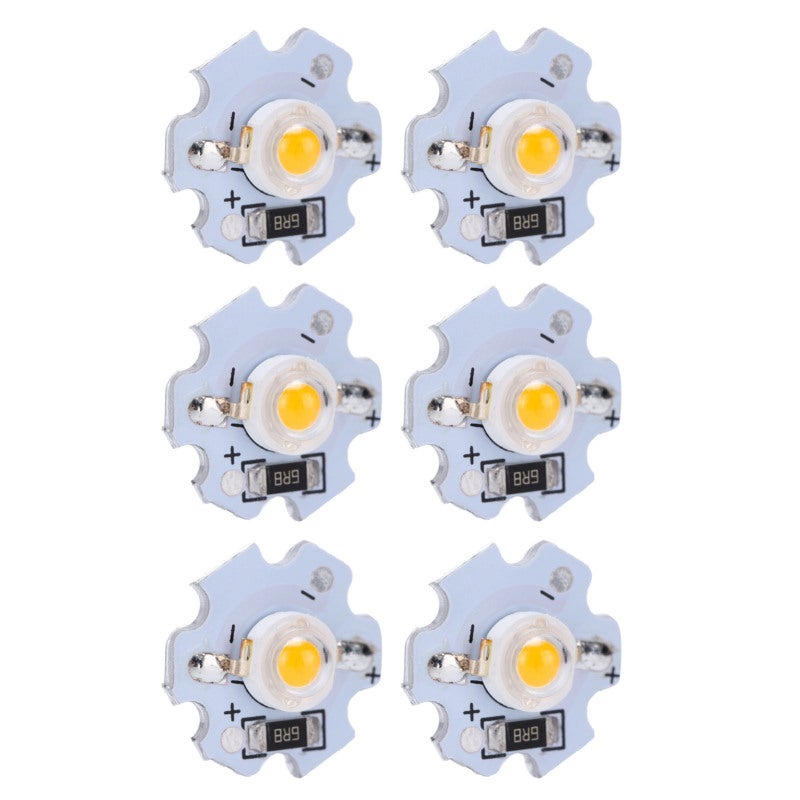 High Power LED: 1W 5V LED Lamp Beads - High Brightness Low Light Decay LED Chips for DIY Lighting Projects, Hobbyist Electronics & Indoor Outdoor Lighting - Image 3