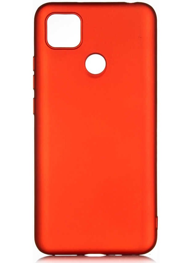 Nevarium Xiaomi Redmi 9c Case Silicone Soft Textured Premium - Red 