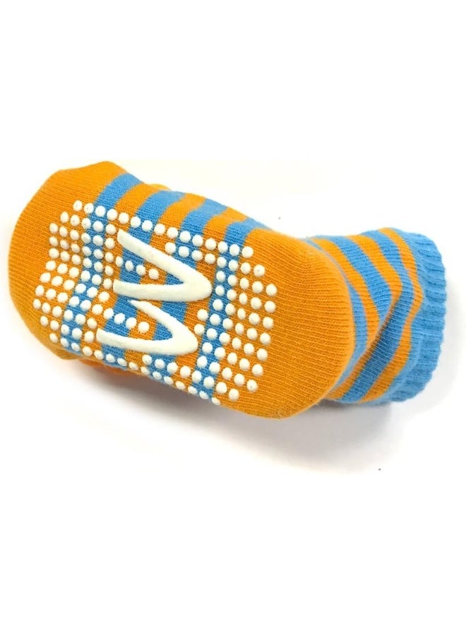 Wrapables Wrapables Cute 3D Cartoon Anti-Skid Baby Booties Sock Slipper Shoes (Set of 6)  - Image 2
