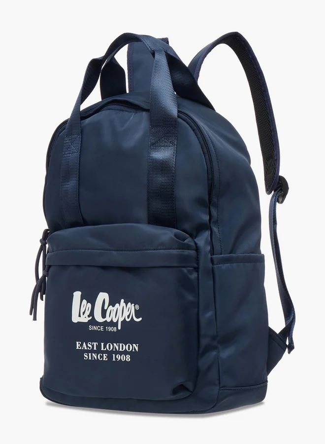 لي كوبر Solid School Backpack with Adjustable Straps and Zip Closure - 30x14x40 cm