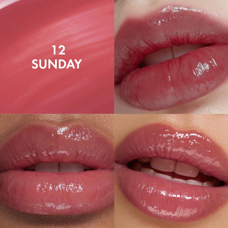 Amuse SEOUL Daisy Flower Dew Tint (12 SUNDAY) | 35% High-moisture Water Tint, Long-lasting, Vitamin E Acetate, Moisturizing, No Peel Off, Lip Treatment, Non Sticky, Korean Lip Tint for Dry Lips - Image 3