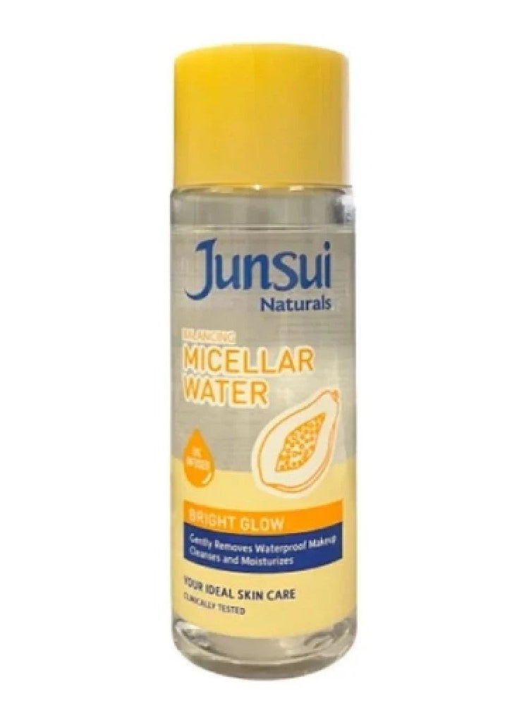 Junsui Naturals Bright Glow Micellar Cleanser & Makeup Remover - 140ml - pzsku/Z8035FC611AC44013CDDDZ/45/_/1728912571/290db042-3904-487c-9a2c-d9f8d2e582ca