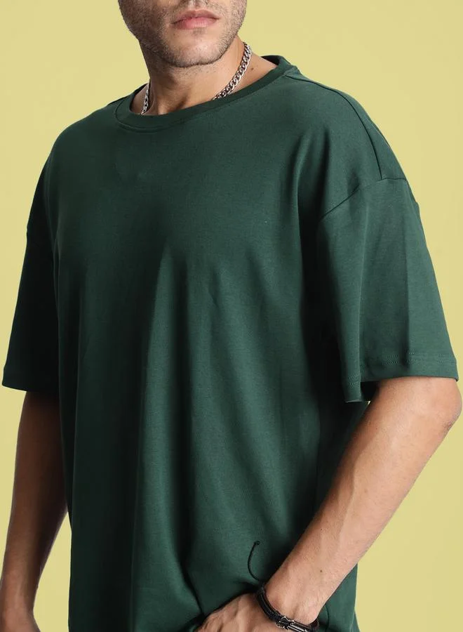ستايلي Men Drop Shoulder Oversized T-Shirt By Bene Kleed