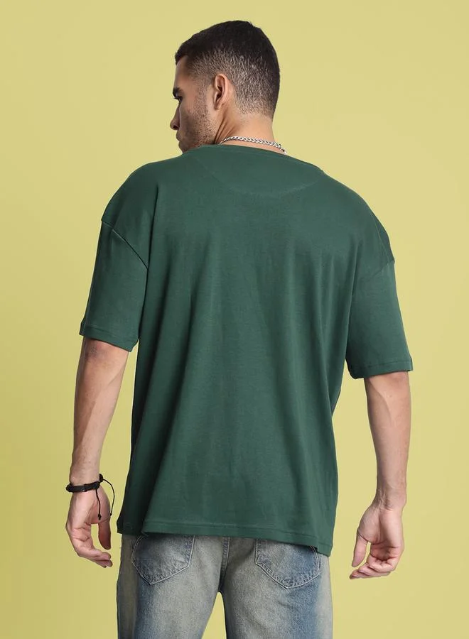 ستايلي Men Drop Shoulder Oversized T-Shirt By Bene Kleed