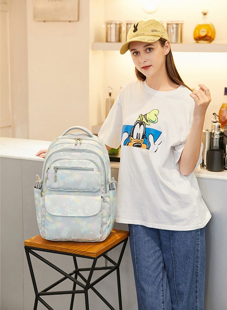 SKT Shiketro Two-Piece Student Schoolbag Outdoor Printed Waterproof Backpack - Image 3