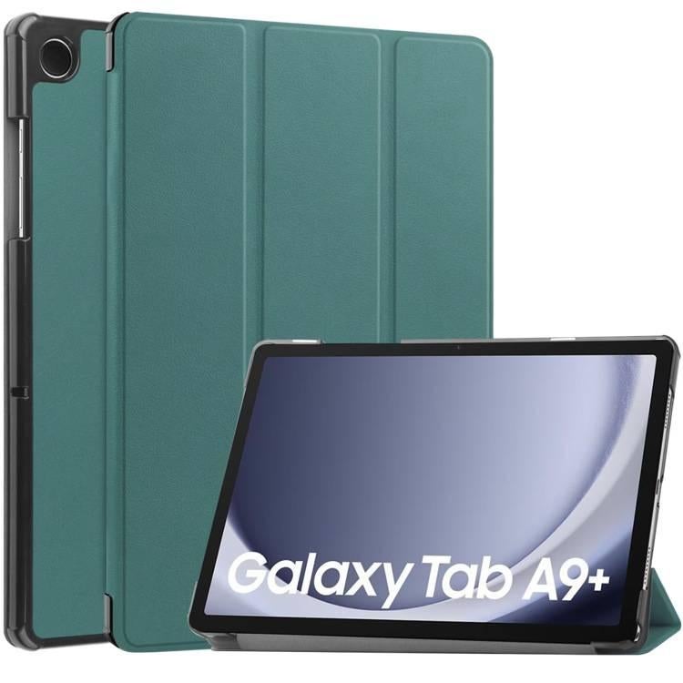 حافظة سامسونج تاب قابلة للطي متوافقة مع Samsung Galaxy Tab A9 Plus / Samsung Galaxy Tab A9 باللون بنفسجي مع غطاء حماية ووظيفة حامل وحمل يومي للتابلت بوظيفة حامل Samsung Tab Folio - ZYN - Image 3