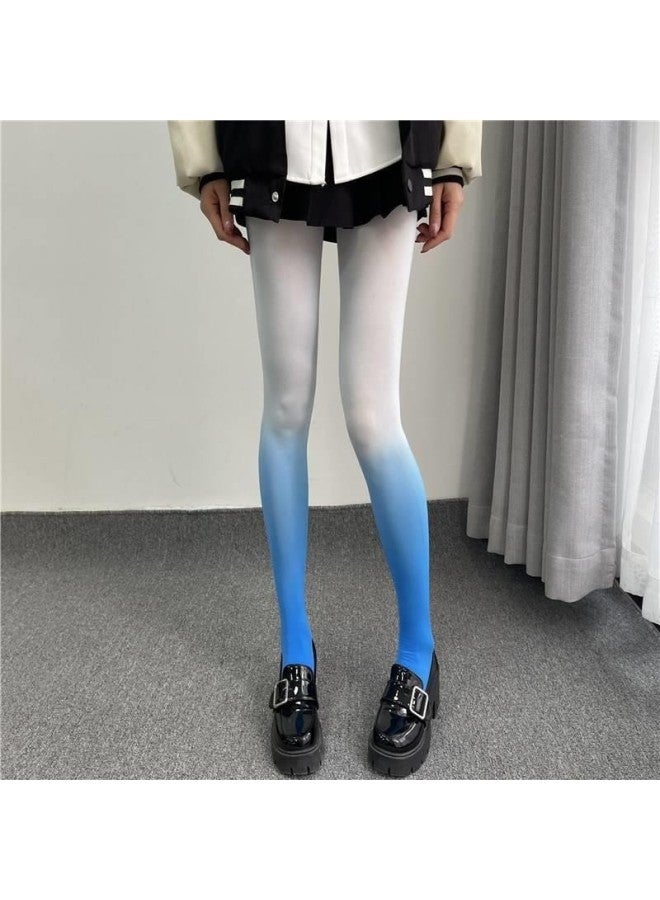 Internet Celebrity Summer Thin Trendy Gradual Pantyhose Pantyhose Candy Color Slimming Leg Beauty Base Socks