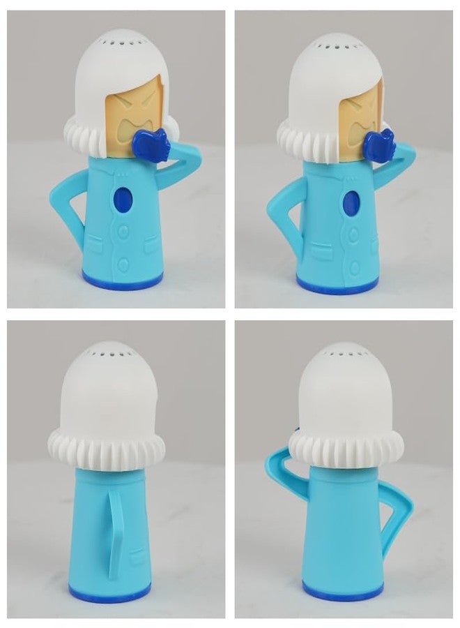 AUPLEX 5 PCS Angry Mama Microwave Cleaners & Cool Mama Fridge Odor Absorber, High temperature Steamer Cleaning Equipments, Refrigerator Moisture Absorber & Freshener Holder For Kitchen Gadget Tools - Image 3