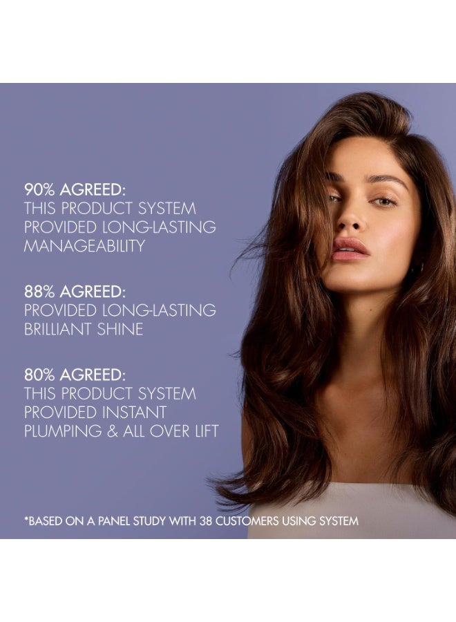 Nexxus Nexxus Hy-Volume Weightless Lift Cloud Foam Treatment for Flat & Limp Hair, 48 Hours Volume, ProteinFusion with Collagen & Hyaluronic Acid, 5.5 fl oz - Image 2