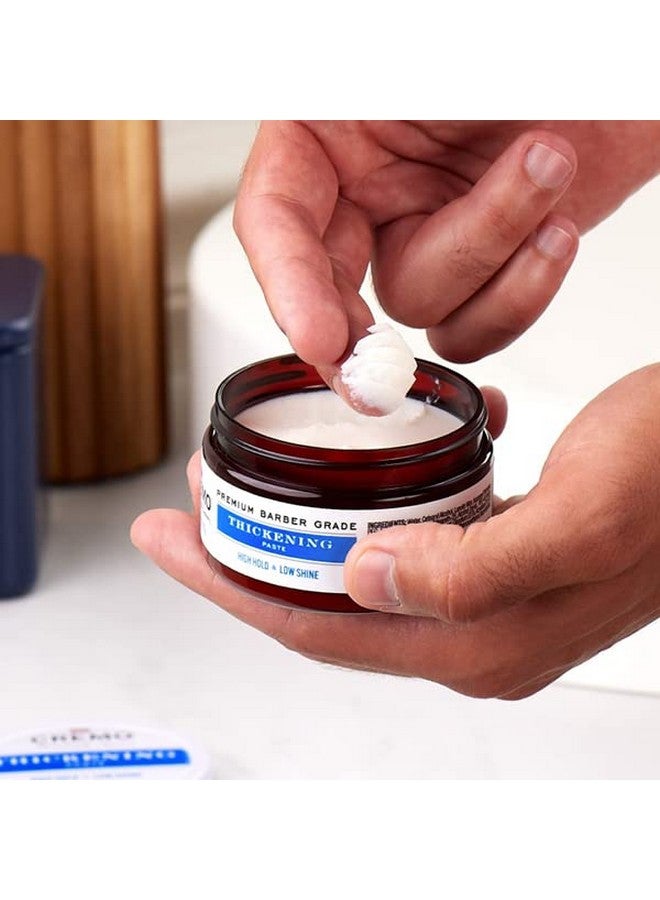 cremo Premium Barber Grade Hair Styling Thickening Paste High Hold Low Shine 4 Oz - Image 5