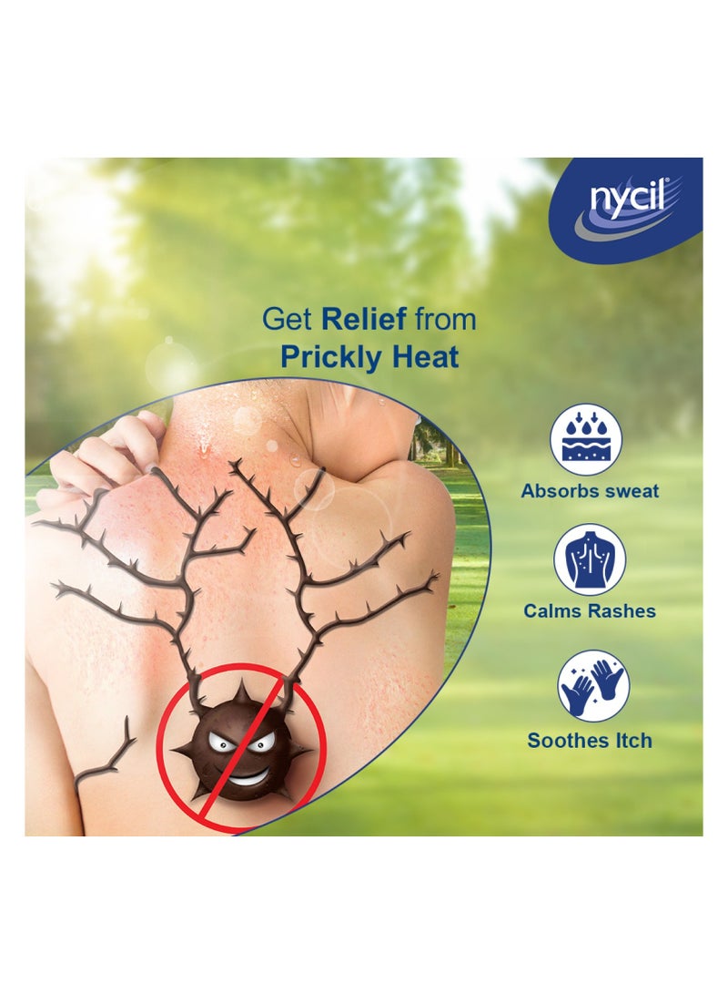 Nycil Germ Expert Powder Prickly heat Powder - Classic 150 g (Get 25% Extra) - Image 3