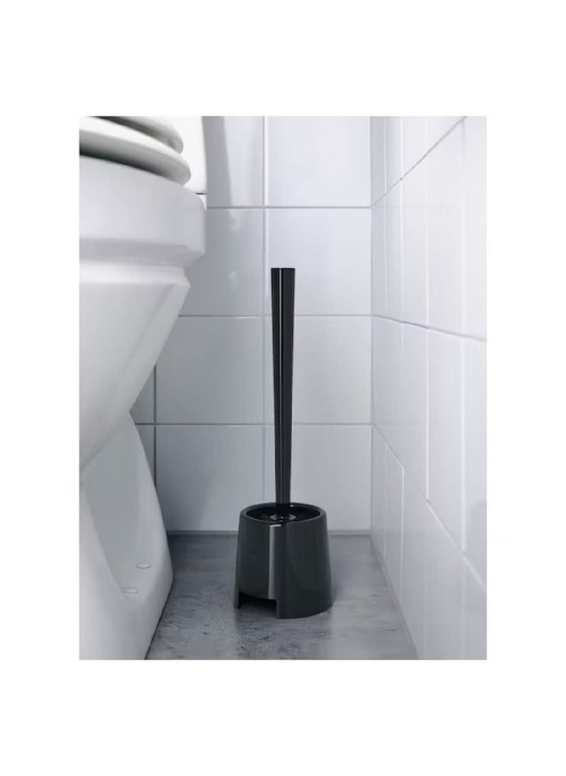 Graidient span Graidient span ikeaBOLMEN Toilet BrushHolder Black  - Image 2