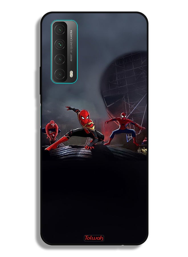 Tolwak Huawei P smart (2021) Protective Case Cover Three Spiders - Image 2