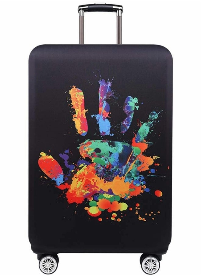 Generic Luggage Cover, Washable Suitcase Protector Anti-scratch Cover Fits 26-28 Inch (L)  - Image 1