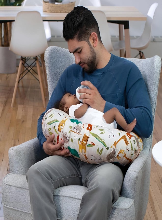 Windson Craft Adjustable Baby Breast Feeding Pillow, Nursing Pillow, Maternity Feeding Pillow with Detachable Cover 0-24 Months Breastfeeding 24 x 22 x 6 inches (Neutral Jungle Colors) - Image 4