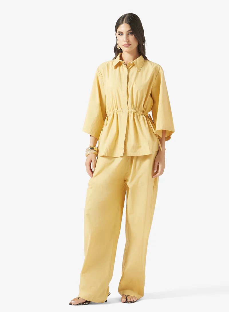 Fyor Notched Collar Utility Co-Ord Set