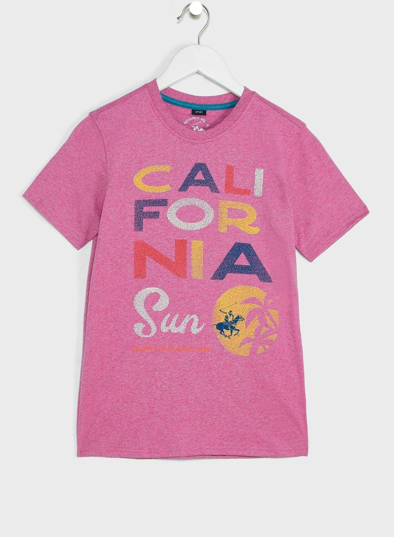 bhpoloclub Kids California Sun T-Shirt - Image 1