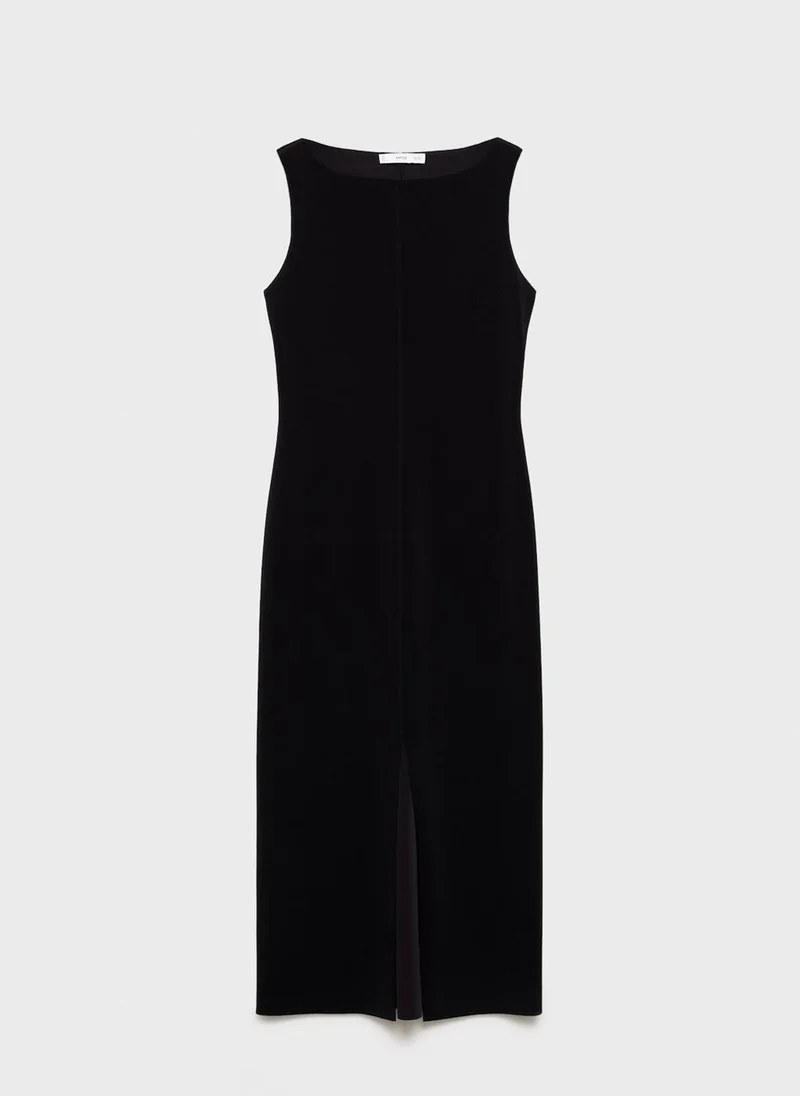 MANGO Sleeveless Column Dress