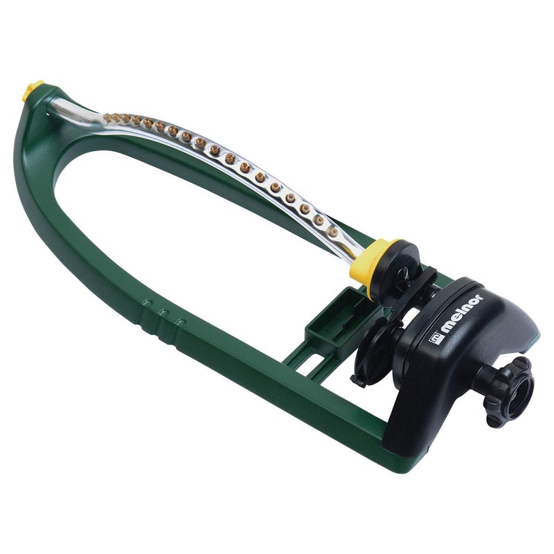Melnor 65048-AMZ Oscillating Sprinkler with Brass Nozzles and QuickConnect Product Adapter Set, 3,400 sq. ft, Amazon Bundle - Image 2