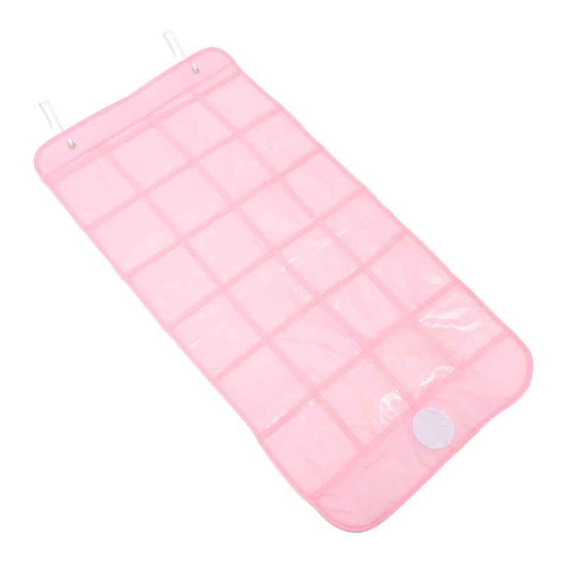 Classroom Pocket Chart Organizer Cell Phones Calculator Holder For Classroom Storage Hanging Wall Door Calculator Phone Bag With Clear Pockets For Classroom - Image 5