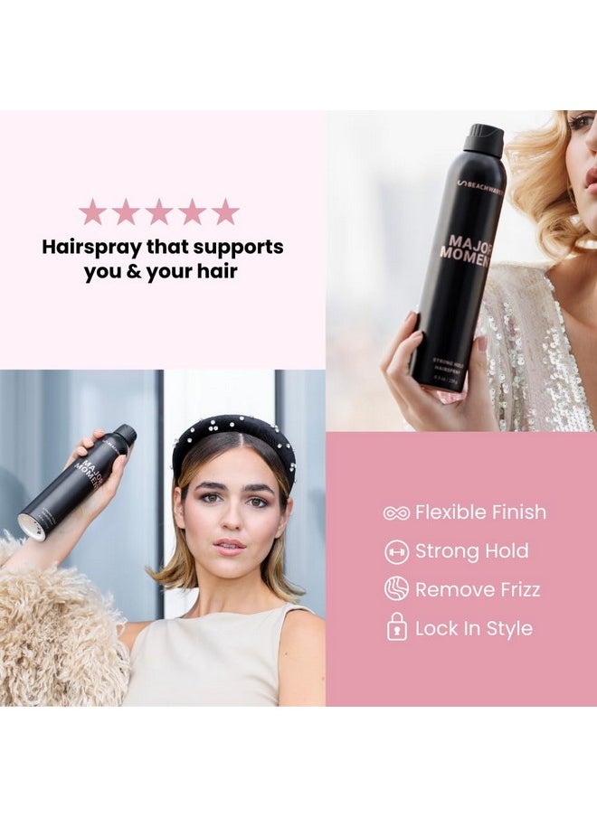 The Beachwaver Co. - Beachwaver Co. Major Moment Strong Hold Hairspray | 8.3 Fl Oz - Extra Hold with Flexible Brushable Finish - Frizz Control- Flexible hold Hair spray - Image 1