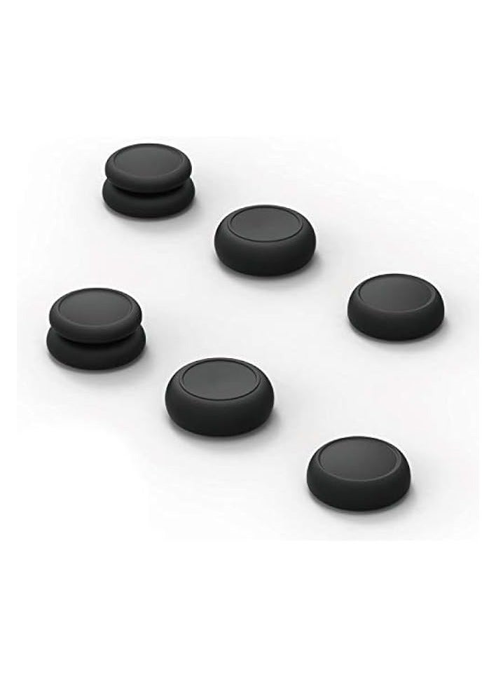 بروماس FPS Thumb Grip Set عصا التحكم غطاء عصا التناظرية لوحدة تحكم Nintendo Switch Joy-Con (أسود) - Image 1