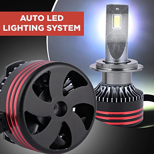 Casago CAHYH07 Hyperdrive H7 150W Bright LED Headlight For Automobiles With Quick Start Plug-Play Design Water Resistant And Easy Installation(Set of 2) - Image 3
