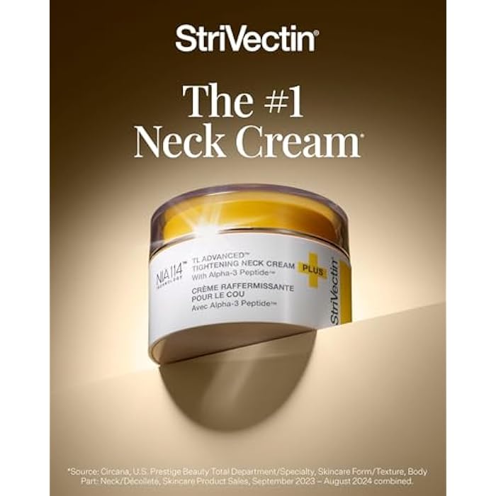StriVectin Tighten and Lift Advanced Neck Cream PLUS with Alpha-3 Peptides for Neck and Décolleté, Smoothing Look of Wrinkles and Fine Lines, Improves Crepey Skin and Vertical Lines - Image 2