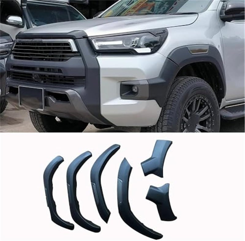 Wivplex Deluxe Fender Flares for Toyota Hilux Revo 2021-2023 - Image 2