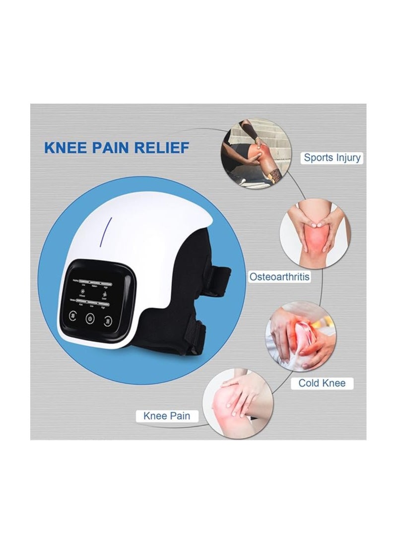 Generic Sunyark Knee Massager-Large LED Screen Arthritis Knee Massage Wearable with Heat Rechargeable Electronic Smart Knee Massage for Knee Joint Pain Injury, Swelling and Stiffness  - Image 2