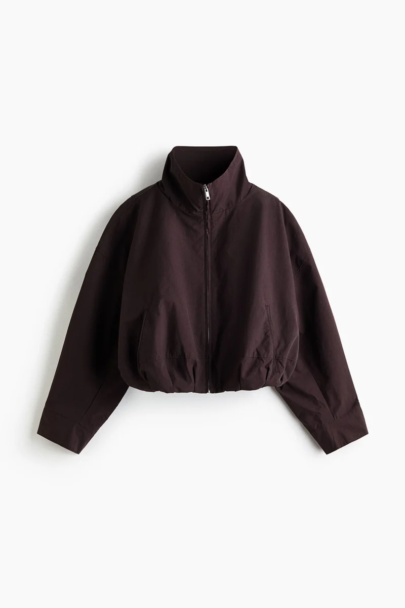 H&M  Oversized bubble-hem jacket for Women | Best Price UAE