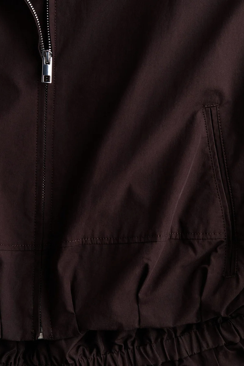H&M  Oversized bubble-hem jacket for Women | Best Price UAE