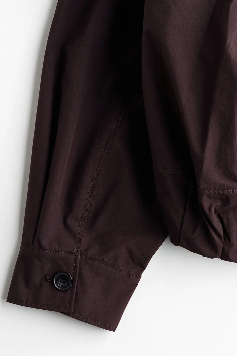 H&M  Oversized bubble-hem jacket for Women | Best Price UAE