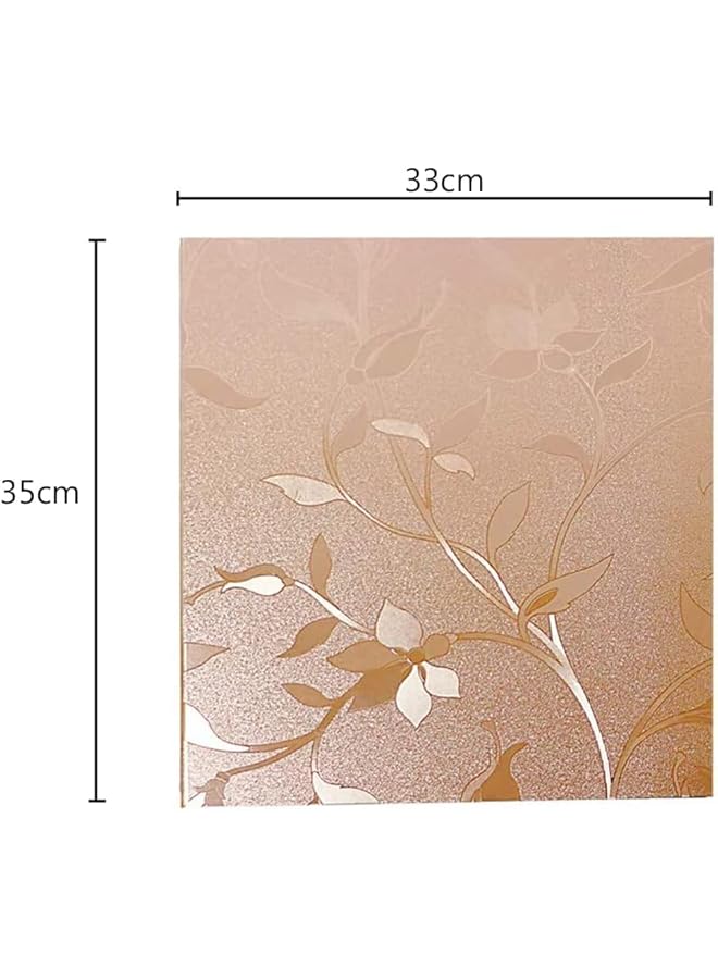 erorex Photo Albums, Big Leaf Champagne Gold 600 Photos 4x6 Inch Large Capacity, Premium PU Leather Wedding Album with Acid-Free Pages, Perfect for Family Memories and Special Occasions - Image 2