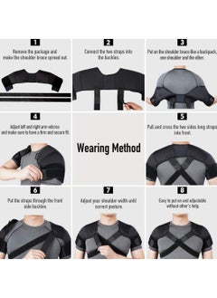 Double Shoulder Support Brace Strap Wrap Neoprene Protector, Recovery Shoulder Brace for Men and Women, Shoulder Stability Support Brace, Adjustable Fit Sleeve Wrap, - pzsku/Z8037CE96BC66662F2CF3Z/45/_/1739088580/27fa9064-363e-47cd-93f0-97be0eddaeb2