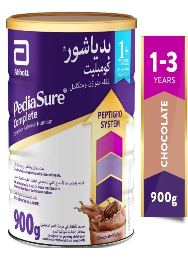 Pediasure - Powder Milk Complete Chocolate 900 Gm - Image 1