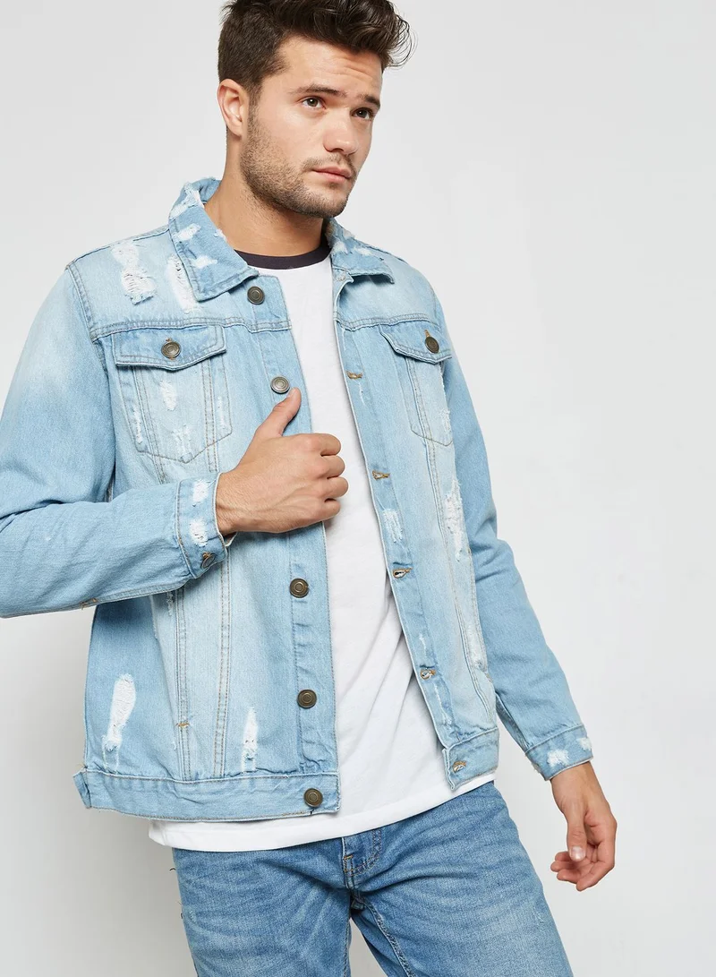 BURTON Rip & Repair Denim Jacket