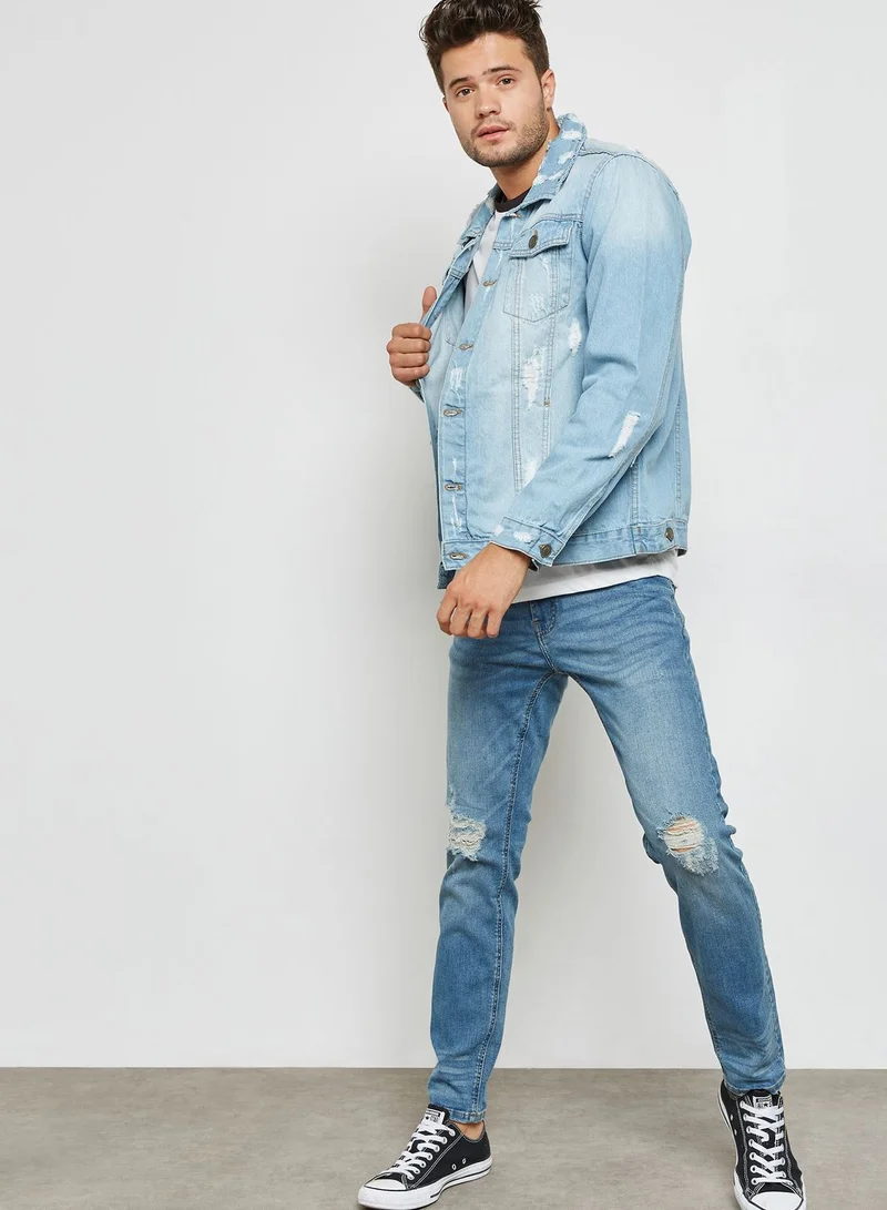 BURTON Rip & Repair Denim Jacket