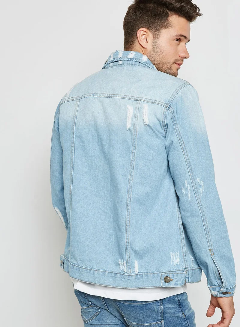 BURTON Rip & Repair Denim Jacket
