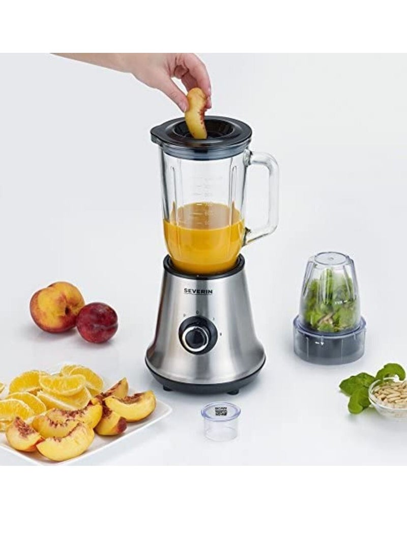 Severin Multimixer with grinder 500w sm 3738 black/silver - Image 1