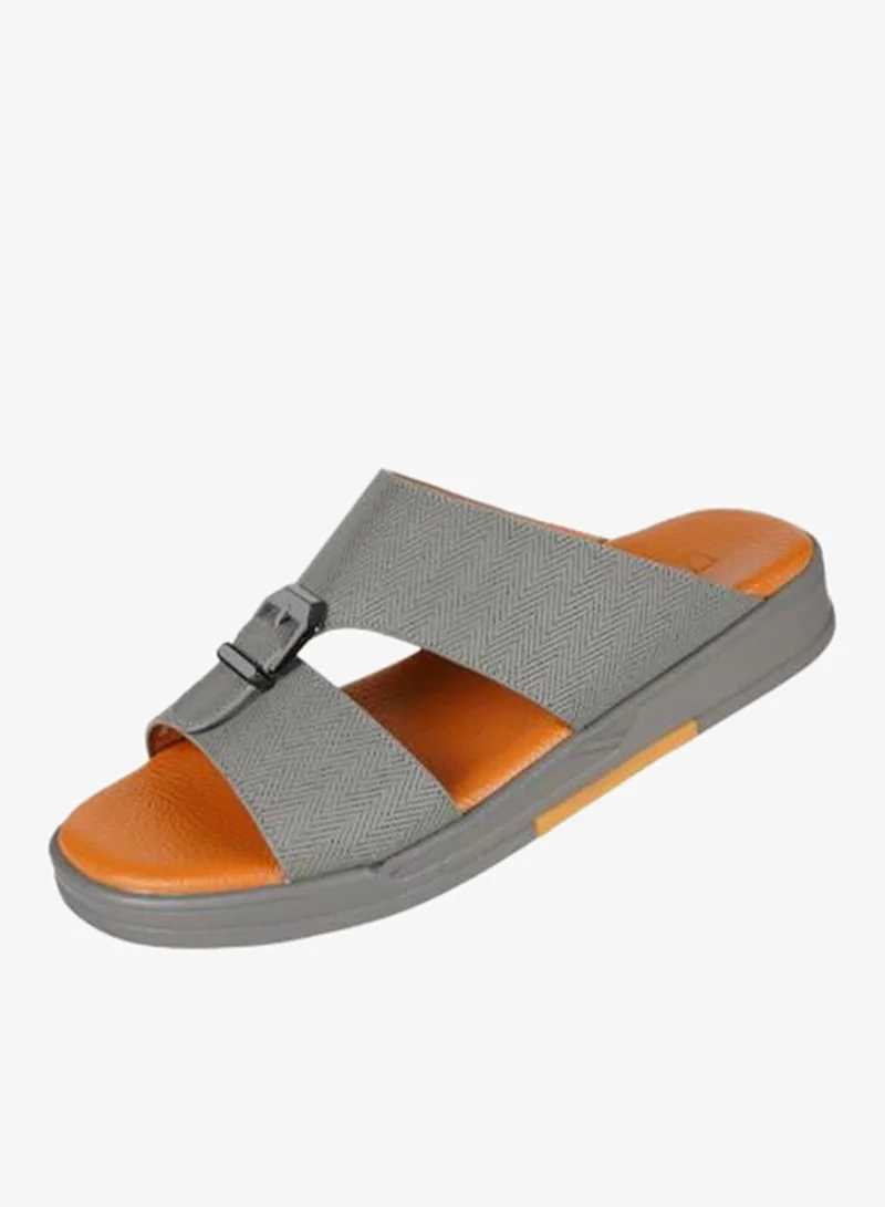 008-3658 Barjeel Uno Mens Arabic Sandals MSA124 Schist