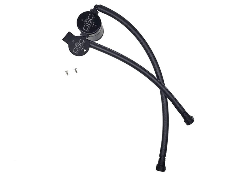 J&L Oil Separator Co. 3.0 Oil Separator Compatible with 2014-2019 Chevrolet Corvette LT1 6.2L Driver Side (Black) - Image 4